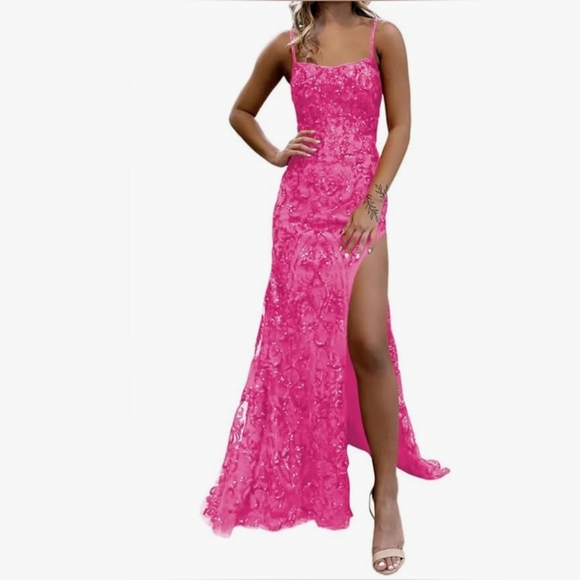 Pink Gown - Picture 2 of 9